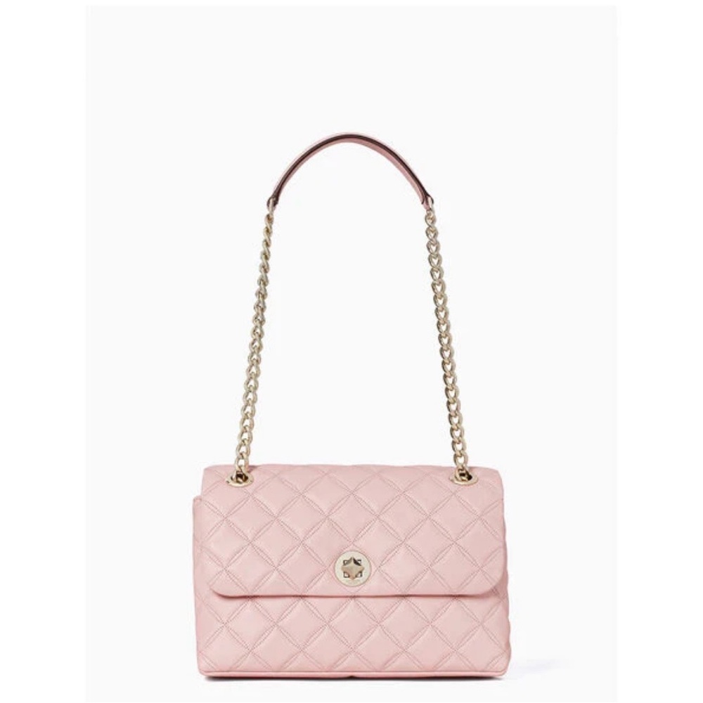 Kate Spade Blush Quilted Shoulder Bag - Picture 3 of 9